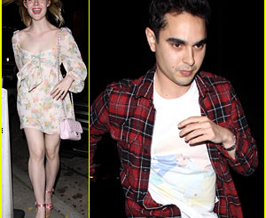 Elle Fanning Celebrates 21st Birthday with Max Minghella!