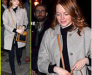 Emma Stone & Boyfriend Dave McCary Grab Dinner After ‘SNL’ Rehearsals