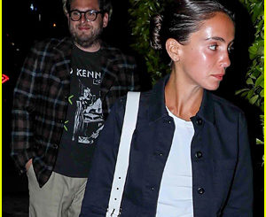 Jonah Hill & Girlfriend Gianna Santos Enjoy Date Night in Santa Monica