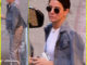 Sandra Bullock Dons Denim Jacket for Beverly Hills Errand Run