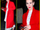 Sarah Paulson is Ravishing in Red While Grabbing Dinner in NYC