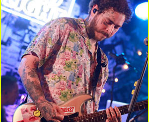 Post Malone Debuts ‘Circles’ at Bud Light Dive Bar Show – Watch & Listen!